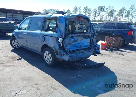 2007 Kia Sedona Ex из США, поврежденный, VIN KNDMB233076180519